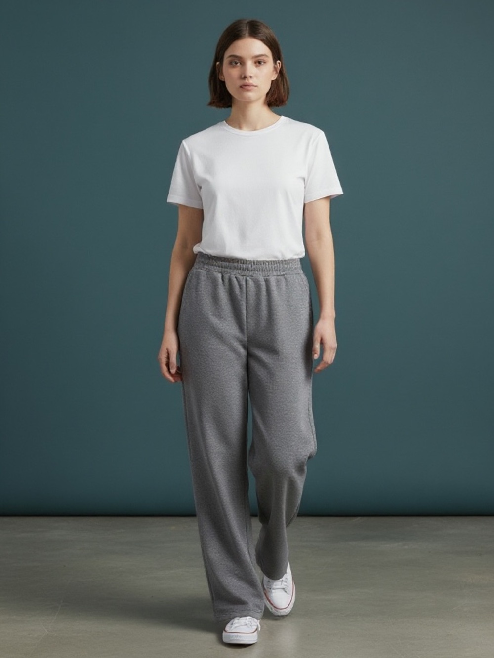 Mondetta Fleece Pants Small NWT Cozy Lounge Sweatpants Gray